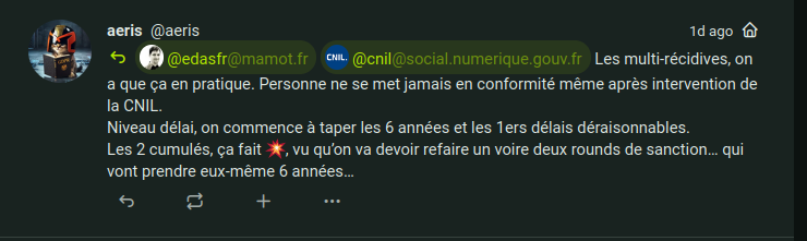 Portrait satirique d'Aeris